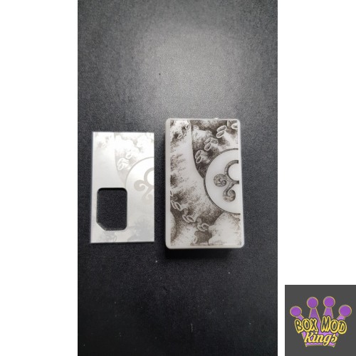 Octopus mods White Tentacles Squid Ink Engraved Box Metal Door
